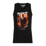 Friday the 13th Jason Body Count Continues Distressed Graphic Tee Shirt